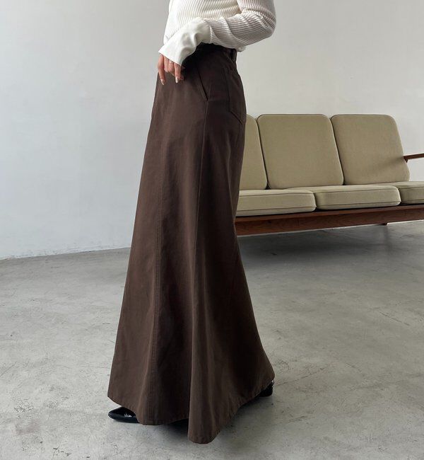  「【セットアップ対応】コットンフレアスカート」|スカート|