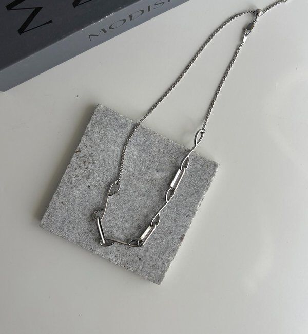  「〈GOLDY/ゴールディ〉エイトチェーンショートネックレス」|リング|シルバー