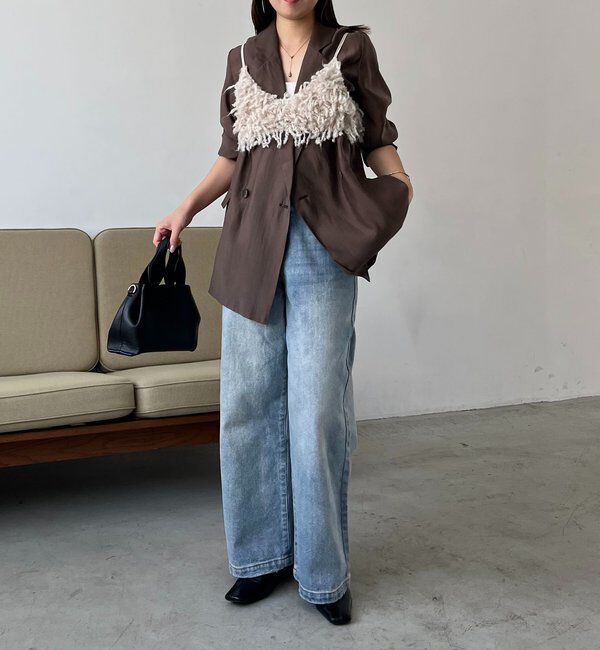  「【セットアイテム】インナーSETウーリービスチェ」|Tシャツ・カットソー|