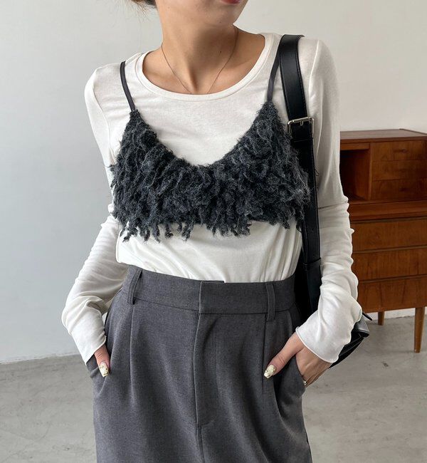  「【セットアイテム】インナーSETウーリービスチェ」|Tシャツ・カットソー|