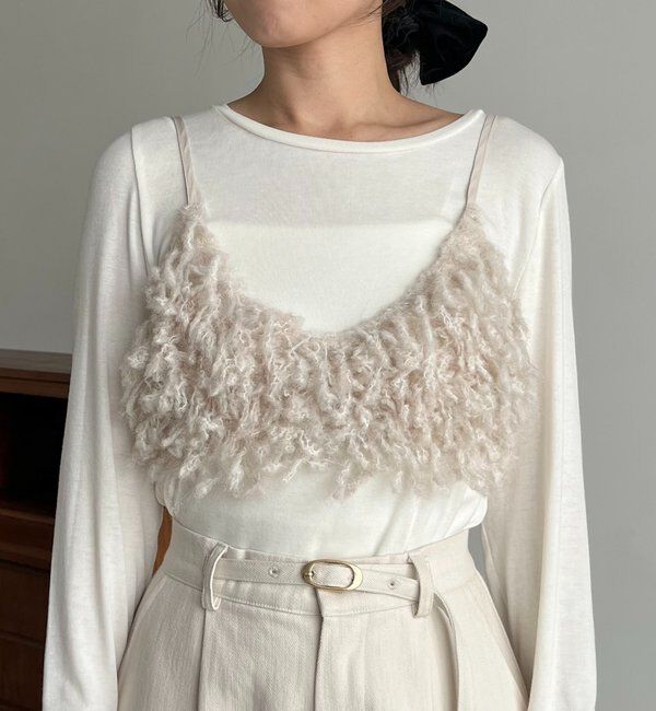  「【セットアイテム】インナーSETウーリービスチェ」|Tシャツ・カットソー|