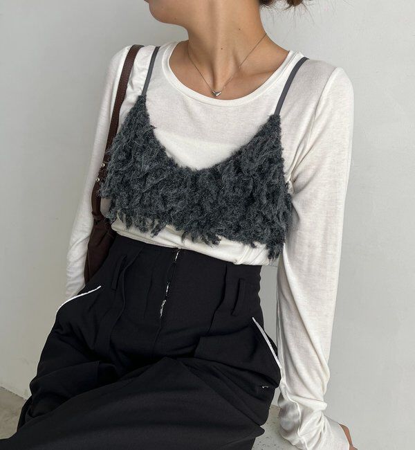  「【セットアイテム】インナーSETウーリービスチェ」|Tシャツ・カットソー|