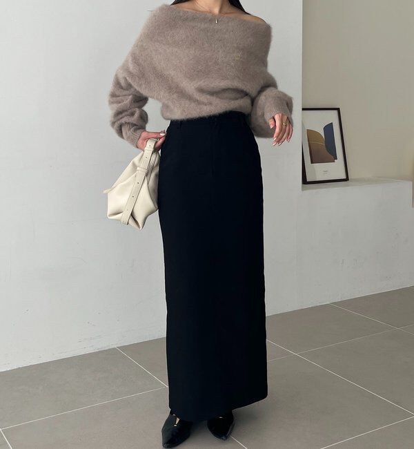  「【上質な着心地/全骨格細見え】〈C.L〉FOXカシミアドルマンニット」|ニット・セーター|