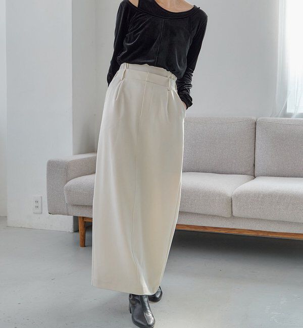  「レイヤードベロアTシャツ」|Tシャツ・カットソー|