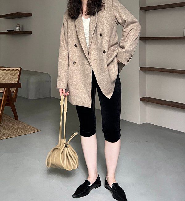  「【CAPRICIEUX LE'MAGE&times;nanacoコラボ】ツイードジャケット」|テーラードジャケット|