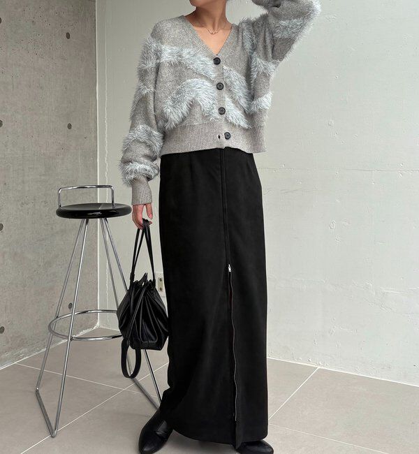  「WAVEフェザーカーディガン」|カーディガン|