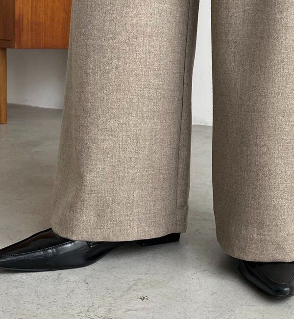  「【低身長サイズあり】アシメベルトSETパンツ」|チノ|