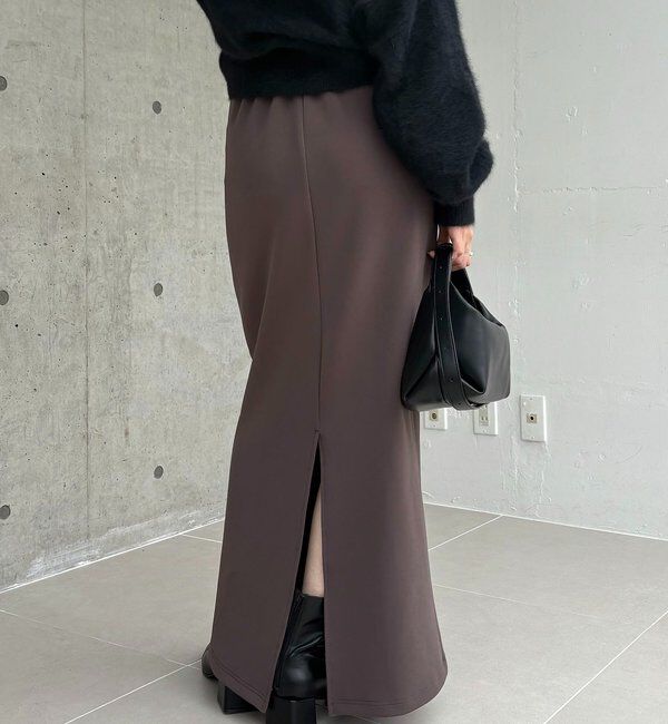  「カットドレープスカート」|スカート|