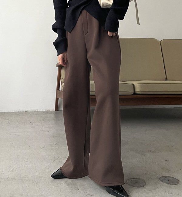  「裏起毛スウェットパンツ」|チノ|