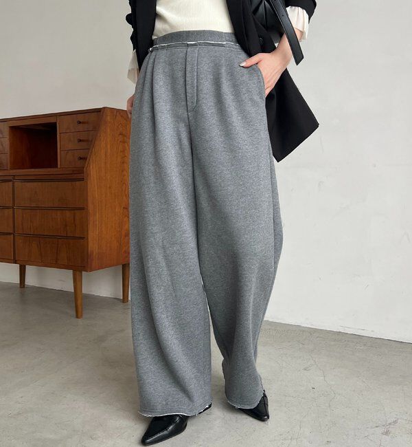  「裏起毛スウェットパンツ」|チノ|