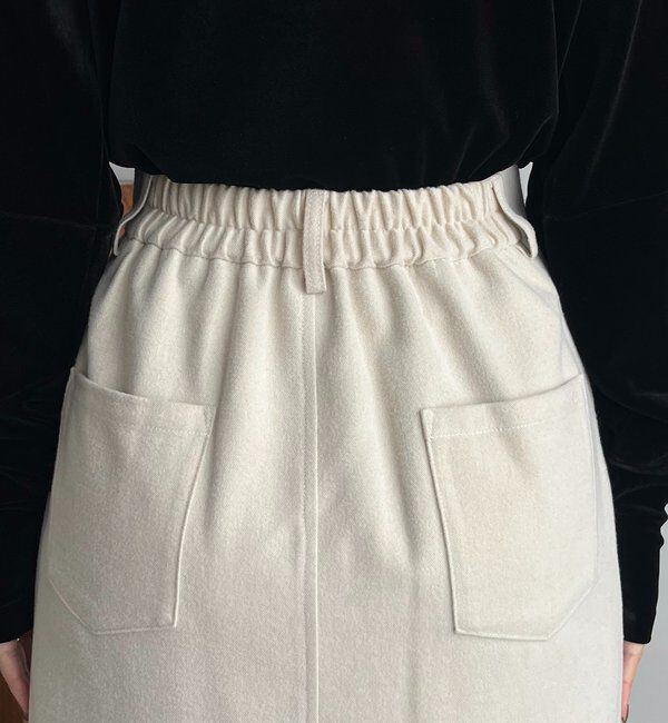  「ピーチタッチIラインスカート」|スカート|