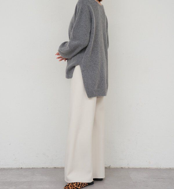  「ダブルクロスワイドパンツ」|チノ|