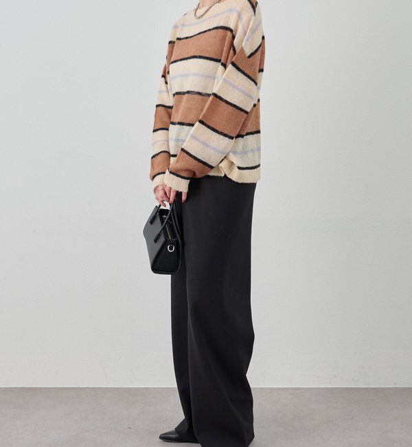  「ダブルクロスワイドパンツ」|チノ|