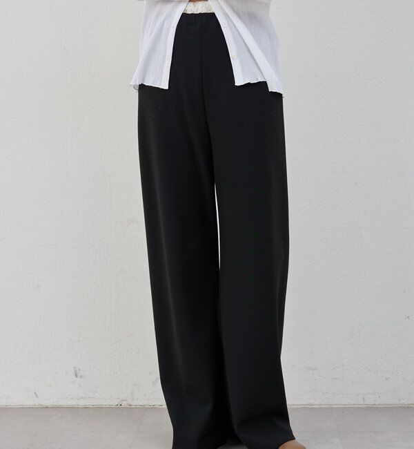  「ダブルクロスワイドパンツ」|チノ|