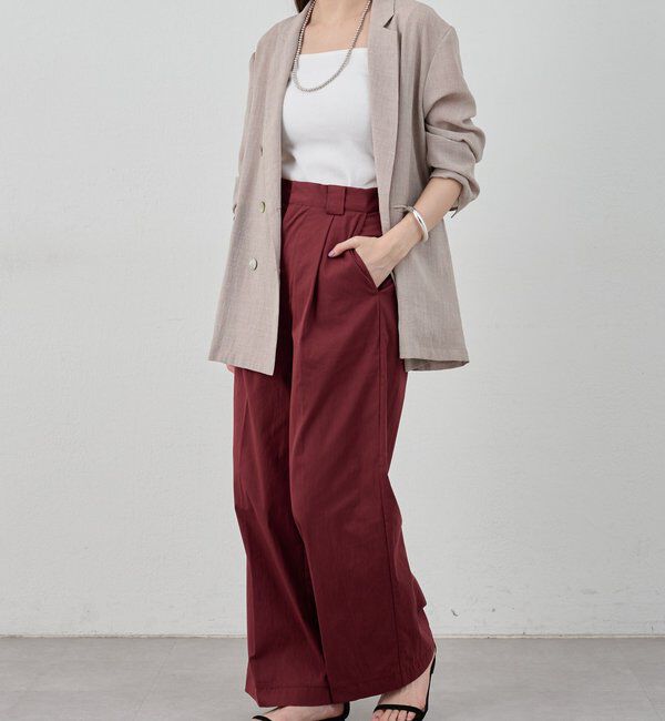  「《旬のコーデに》ミリタリーパンツ」|チノ|