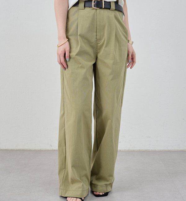  「《旬のコーデに》ミリタリーパンツ」|チノ|