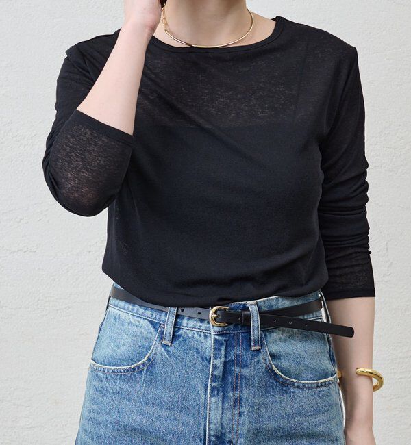  「シアーロングスリーブTee」|Tシャツ・カットソー|