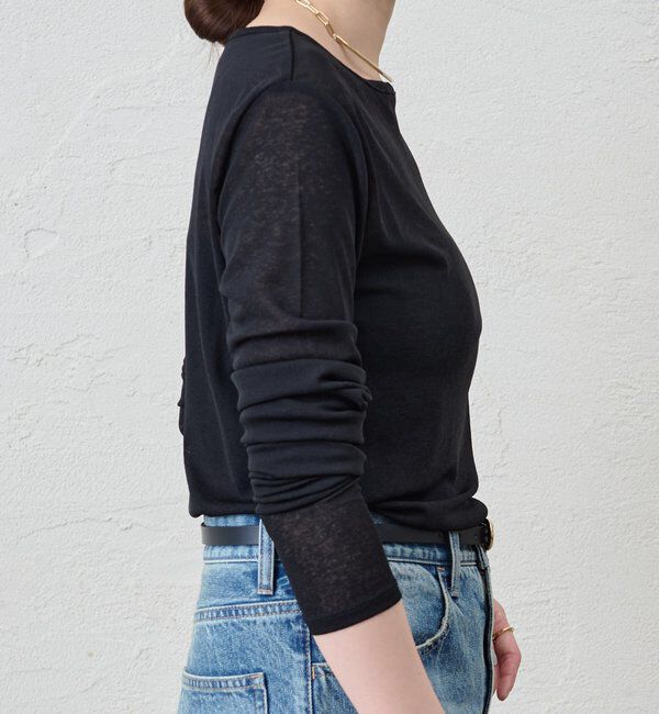  「シアーロングスリーブTee」|Tシャツ・カットソー|