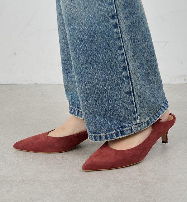  「ストラップヒールパンプス」|パンプス|