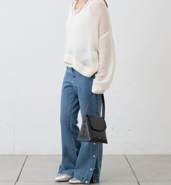  「サイドボタンデニム」|デニム|