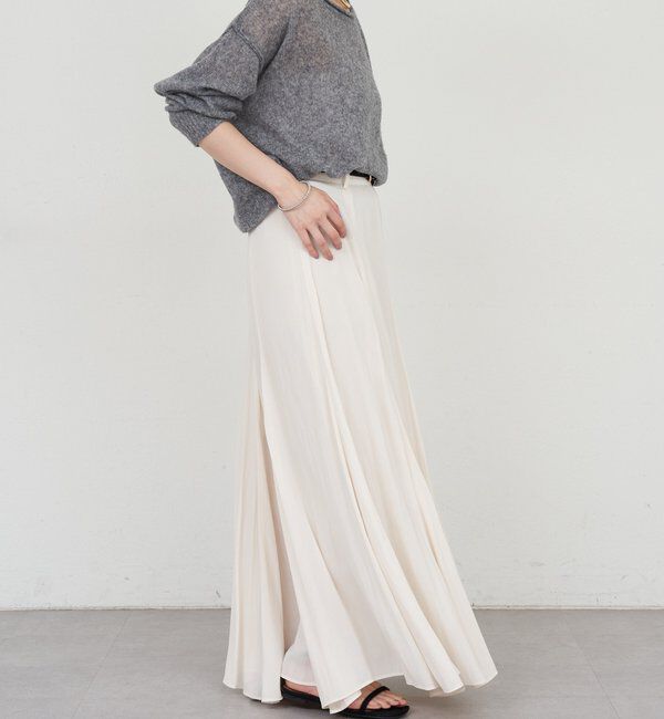  「《インフルエンサー@kanako_ikiコラボ》シアーウールプルオーバー」|ニット・セーター|