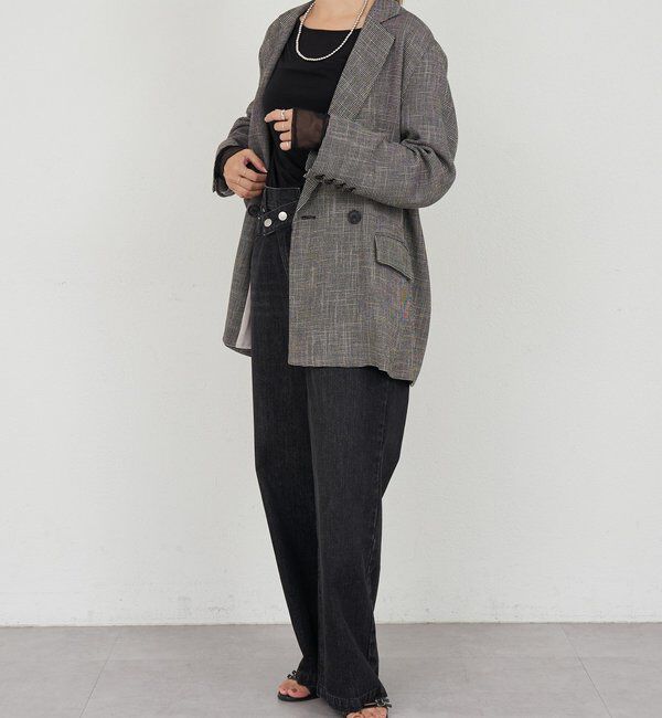  「【1枚でもレイヤードでも〇】袖シアーカットソー」|Tシャツ・カットソー|