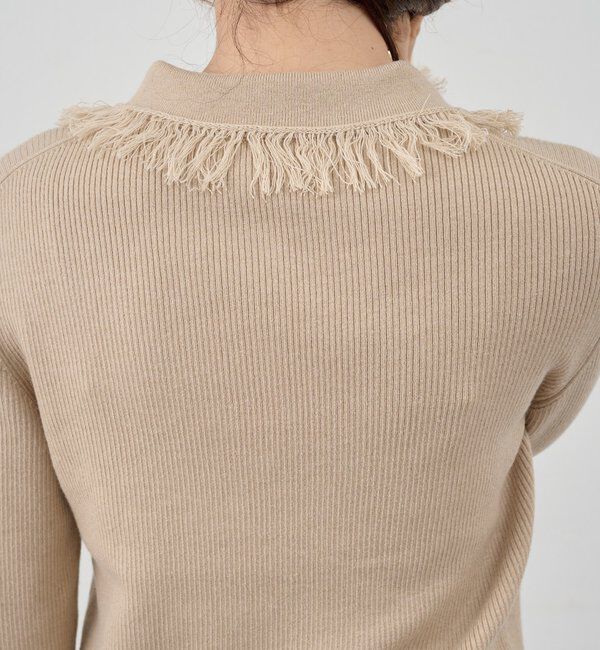  「フリンジカーディガン」|カーディガン|
