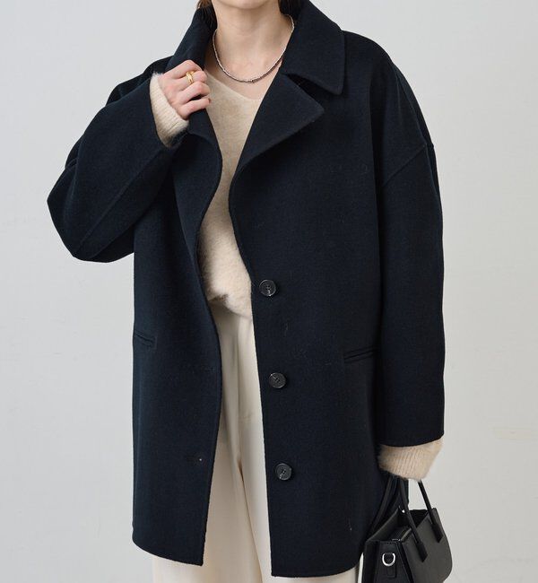  「ビッグカラーリバーミディコート」|その他|