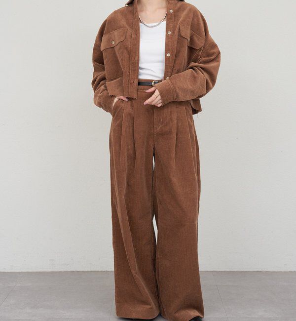  「コーデュロイシャツ」|シャツ・ブラウス|