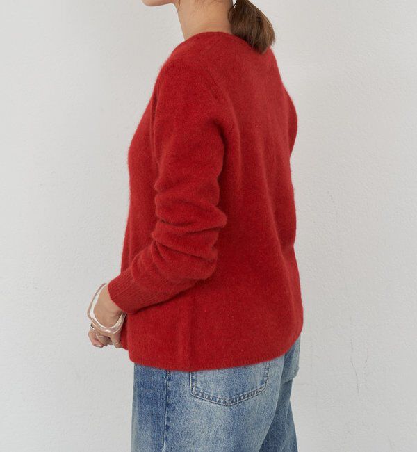  「ラクーンペプラムカーディガン」|カーディガン|