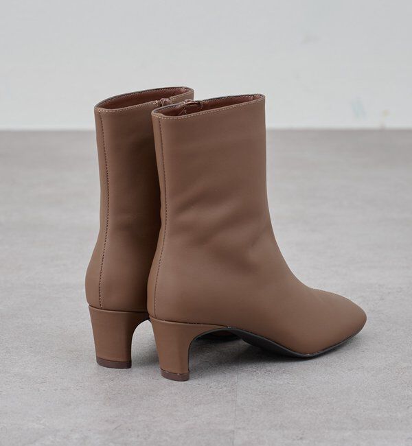  「センターステッチレザーブーツ」|ロングブーツ|