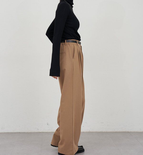  「【インフルエンサー＠tsuru00コラボ】3タックスラックスパンツ」|チノ|