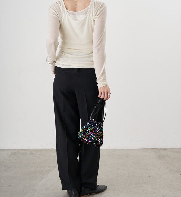  「【26SS予約】ビスチェレイヤードカットソー」|Tシャツ・カットソー|