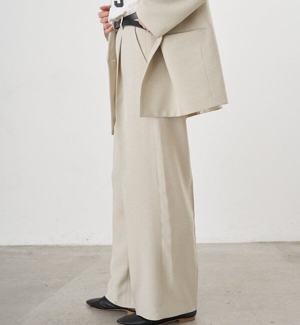  「【26SS予約】トロタックワイドパンツ」|チノ|