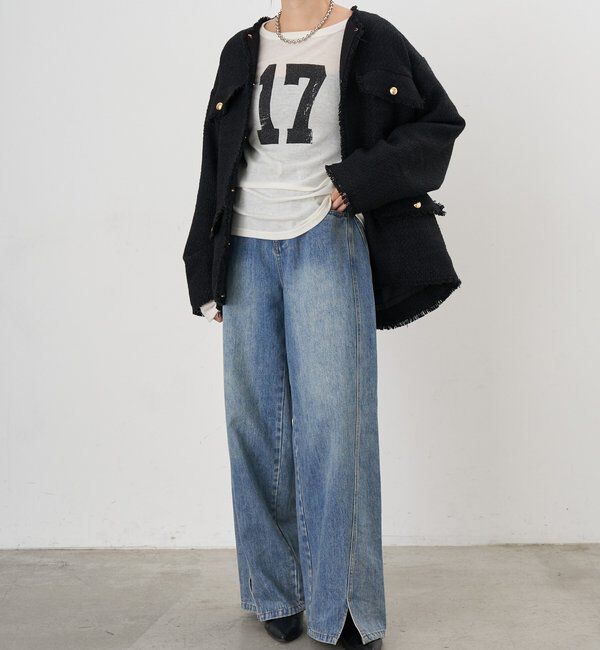  「【26SS予約】ナンバリングロンＴ」|Tシャツ・カットソー|