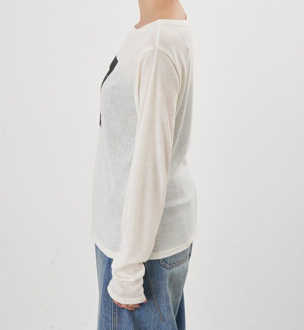  「【26SS予約】ナンバリングロンＴ」|Tシャツ・カットソー|