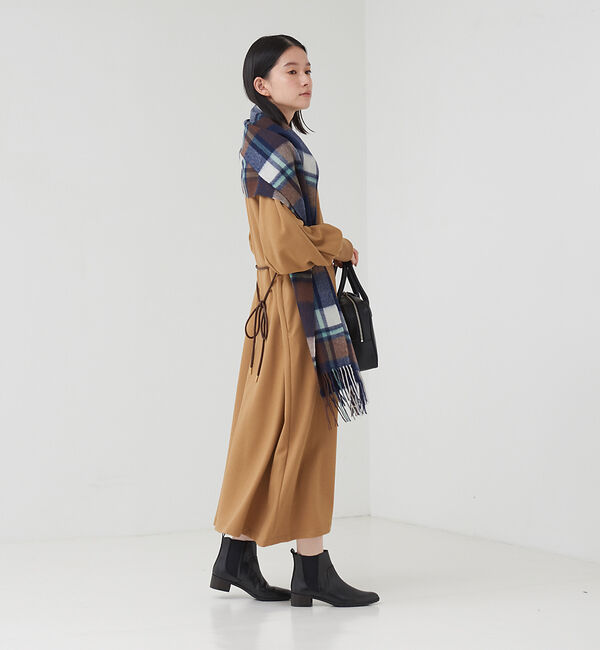 collex「【WEB限定】ウールライクツイルワンピース」|ワンピース|