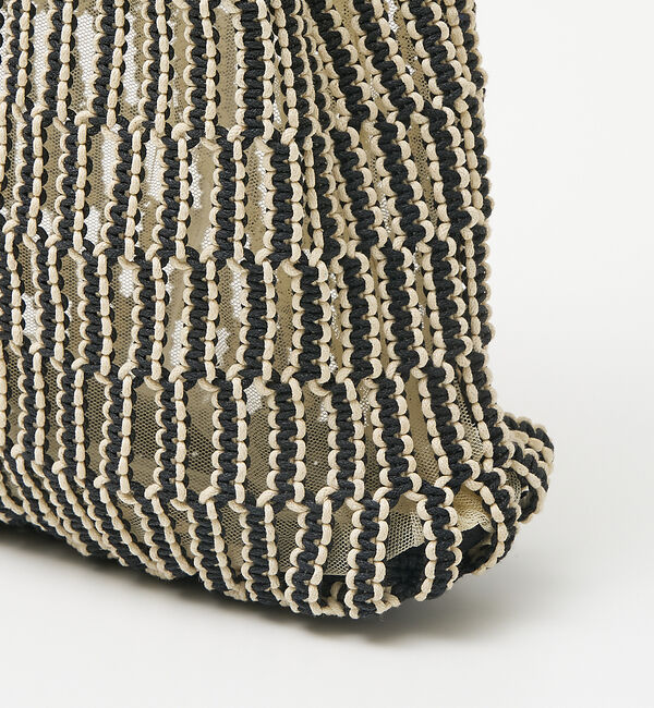 collex「【ANANS】マクラメ ワックスコード トートバッグ」|トートバッグ|