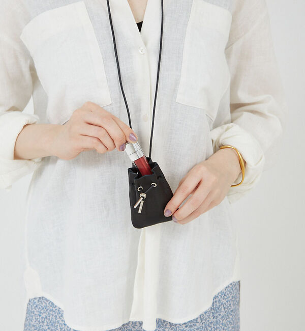 collex「レザーキンチャククロシェットネックレス」|ネックレス|