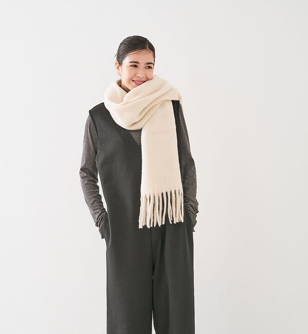 collex「フカフカライトブークレーマフラー」|マフラー|