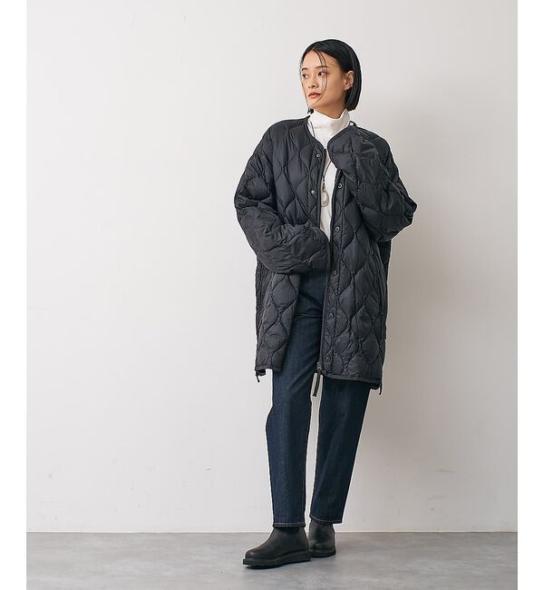 collex「【WEB限定】【TAION】ミリタリー M65 ライナーWジップ ダウンジャケッ」|ダウン|ブラック