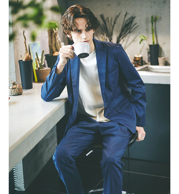 ABAHOUSE「【セットアップ対応】COOL DRYMAX ジャケット」|テーラードジャケット|