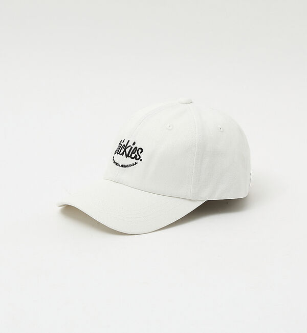 ABAHOUSE「【DICKIES/ディッキーズ】EMB LOW CAP 刺繍ローキャップ/ユニセ」|その他|ホワイト