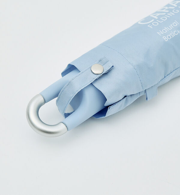 ABAHOUSE「【晴雨兼用】カラビナ式で鞄に引っ掛けられる 親骨55cm 折り畳み傘」|傘|