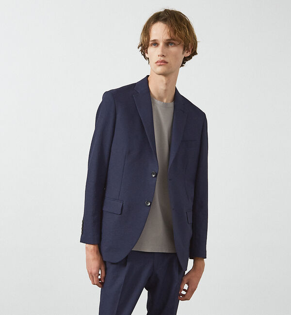 ABAHOUSE「【定番】ドレスポンチ クルーネック 長袖Tシャツ / ストレッチ」|Tシャツ・カットソー|