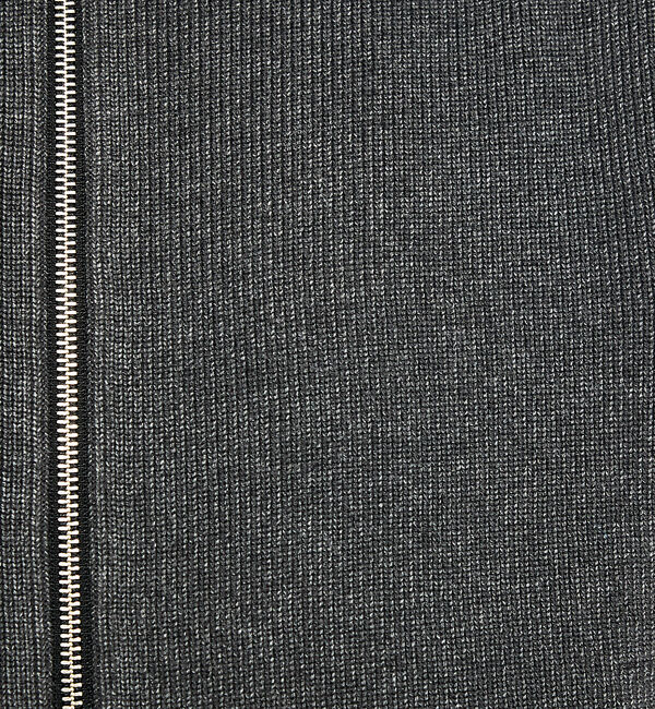 ABAHOUSE「12ゲージ ドライバーズニットベスト / ダブルジップ」|ニット・セーター|