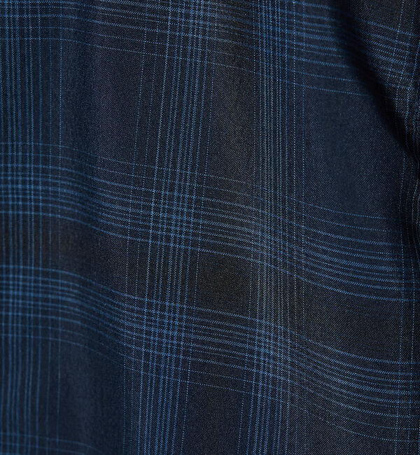 ABAHOUSE「【軽量 / 吸水速乾】セオアルファ オンブレーチェック 長袖シャツ」|シャツ・ブラウス|