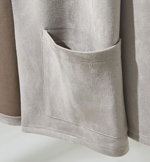 ABAHOUSE「【セットアップ対応】ネオスエード ジャケット カーディガン / ダンボールニット」|カーディガン|