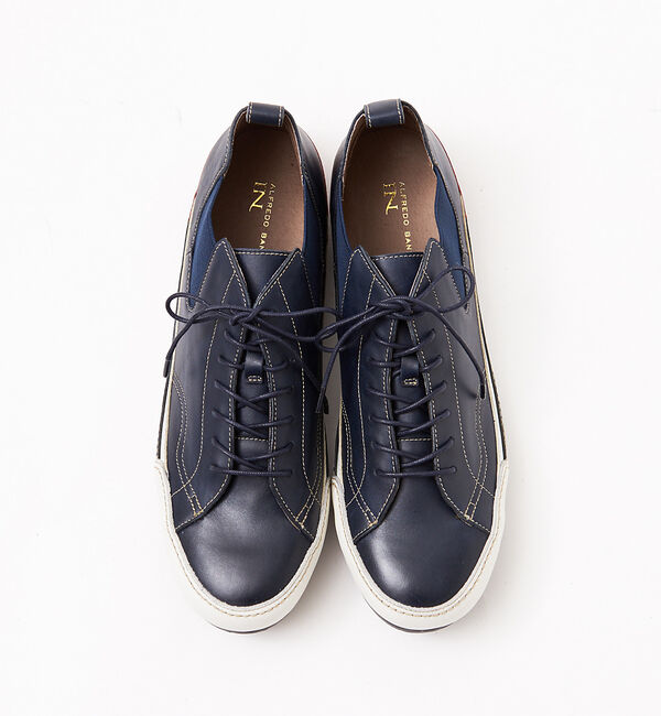 alfredoBANNISTER「【一部店舗＋WEB限定】ミドルカットレザースニーカー」|スニーカー|