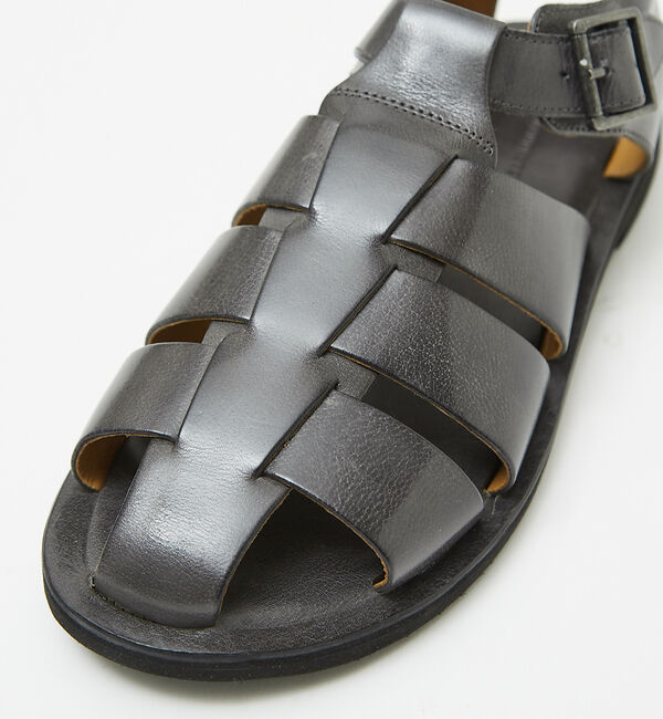 alfredoBANNISTER「オールレザーグルカサンダル」|サンダル|